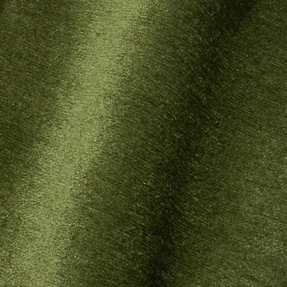 モール糸 グラスグリーン 無地 クッションカバー 44×44㎝ (45cm角用) ファスナー付 [グリーン、緑] 2枚目の画像