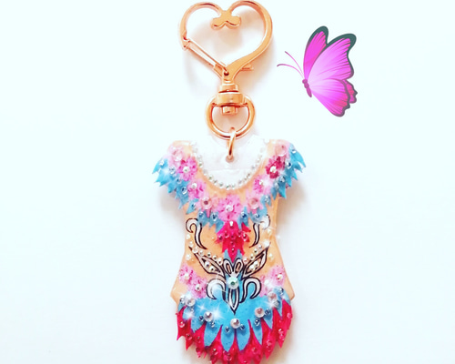 マリ〜♡レオ・ロー キーホルダー7点セット オーダーレオタードキーホルダー その他アクセサリー Rei☆blue
