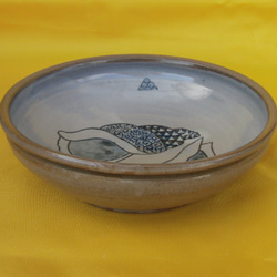 貝文様の平鉢 2枚目の画像