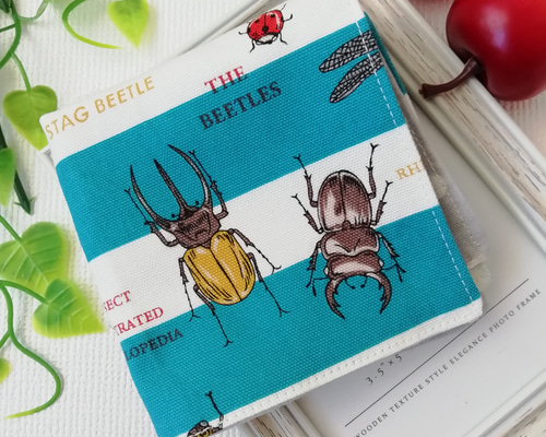 No.419 オーダーマスク　ハンドメイド　マスク　昆虫　クワガタ　カブトムシ 1_83bee4157ecd906a612fd007a261