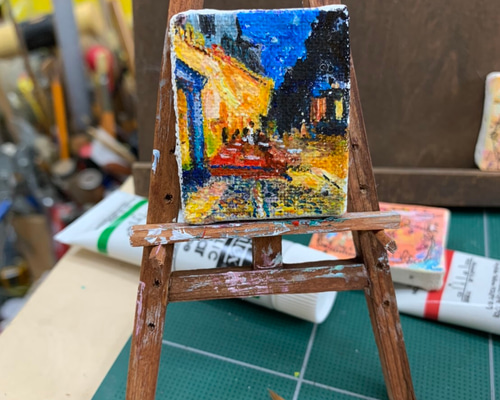 フィンセント・ファン・ゴッホ 『夜のカフェテラス』 絵画 ヒコーキ