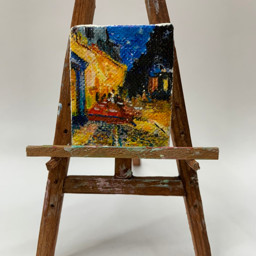 フィンセント・ファン・ゴッホ 『夜のカフェテラス』 絵画 ヒコーキ