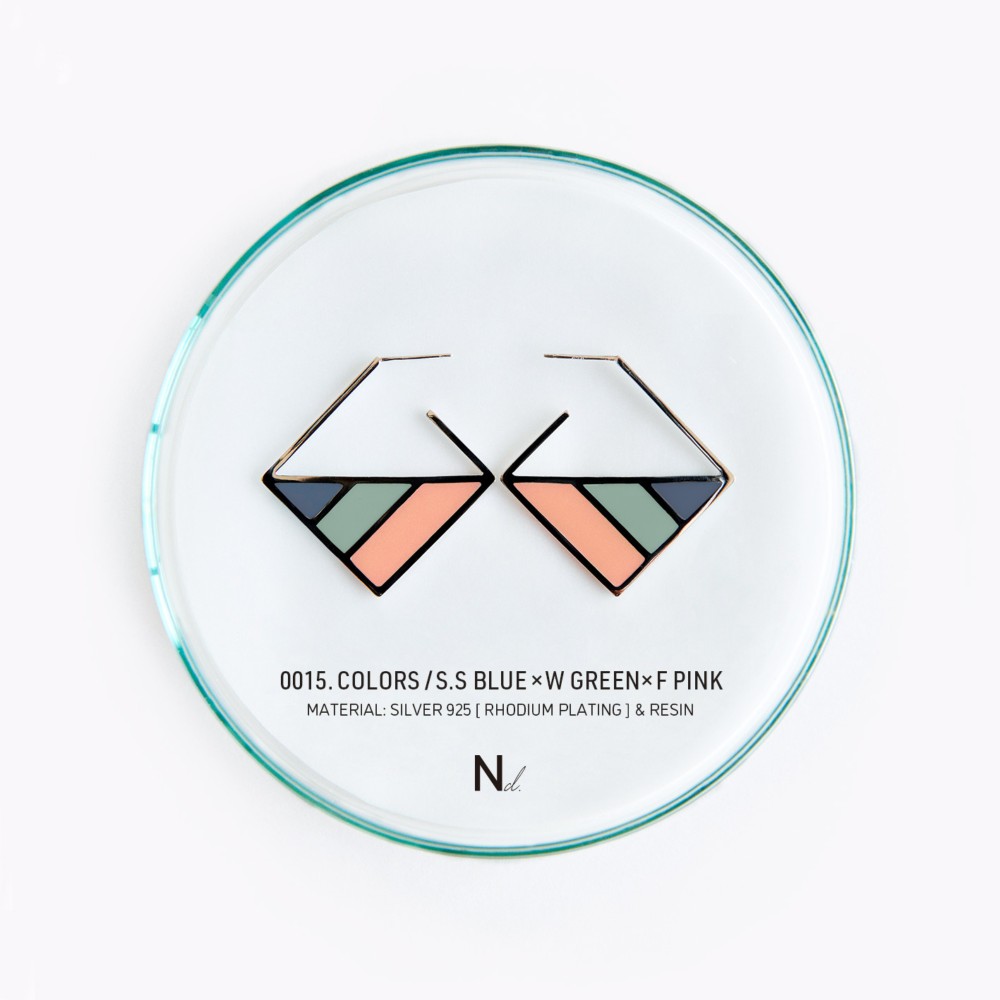 0015. COLORS / S.SAX BLUE×WATER GREEN×FLAMINGO PINK