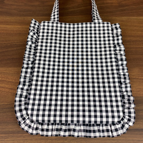 フリル付きトートBAG 楽天市場】バッグ プレゼント フリル トートバッグ レディース