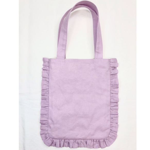 Wフリル付きトートバッグ♥️lune様専用