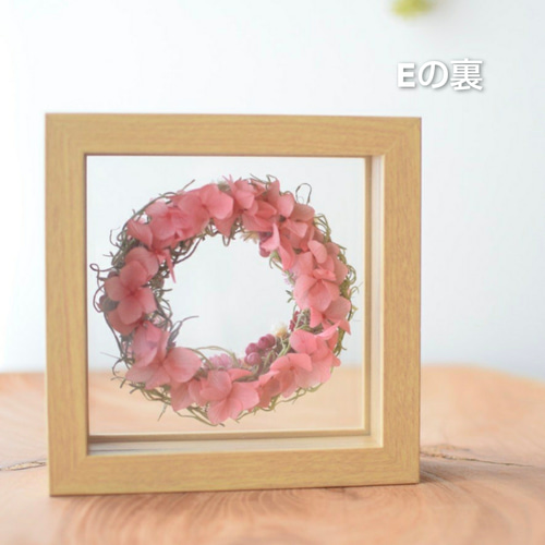 ドライフラワーリース 木製フレーム付き 21.5㎝✖️16.5㎝ アクリル 楽天市場】ドライフラワー プレゼント リース 即日出荷 ドライ