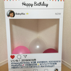 ★誕生日パネル★ 1枚目の画像