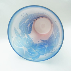 「朝顔」のタンブラー～GENJI　series～　ピンク×水色 9枚目の画像