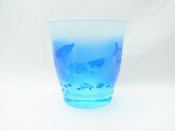 免費大玻璃杯藍色海豚 第8張的照片
