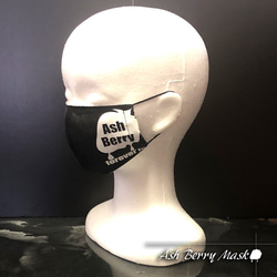 Ash Berry Forever15 (Black/White)立体型マスク/Ash Berry Mask 4枚目の画像