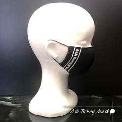 Ash Berry Forever15 (Black/White)立体型マスク/Ash Berry Mask 5枚目の画像