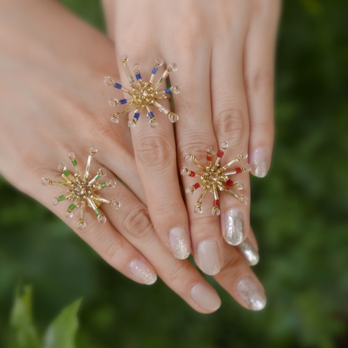 Feux d'artifice〜星の花火リング』 指輪・リング tobiusagi 通販