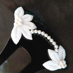 白い花のかんざし 2枚目の画像