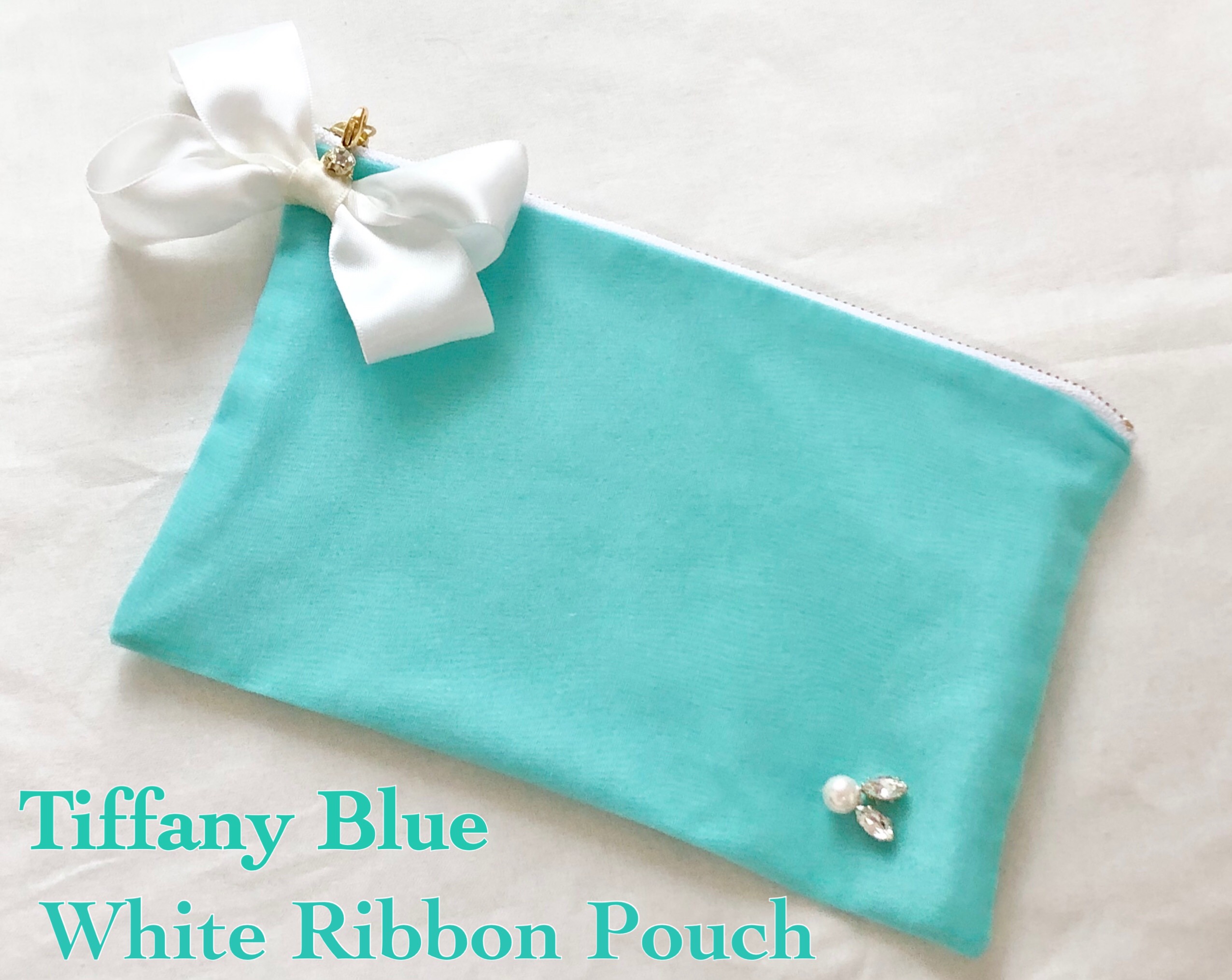 ティファニー　ブルー　リボン　ボウ　スクエア　プレート　皿　2枚　Tiffany TIFFANY&Co. ティファニー ブルー ボウ デザートプレート 2枚