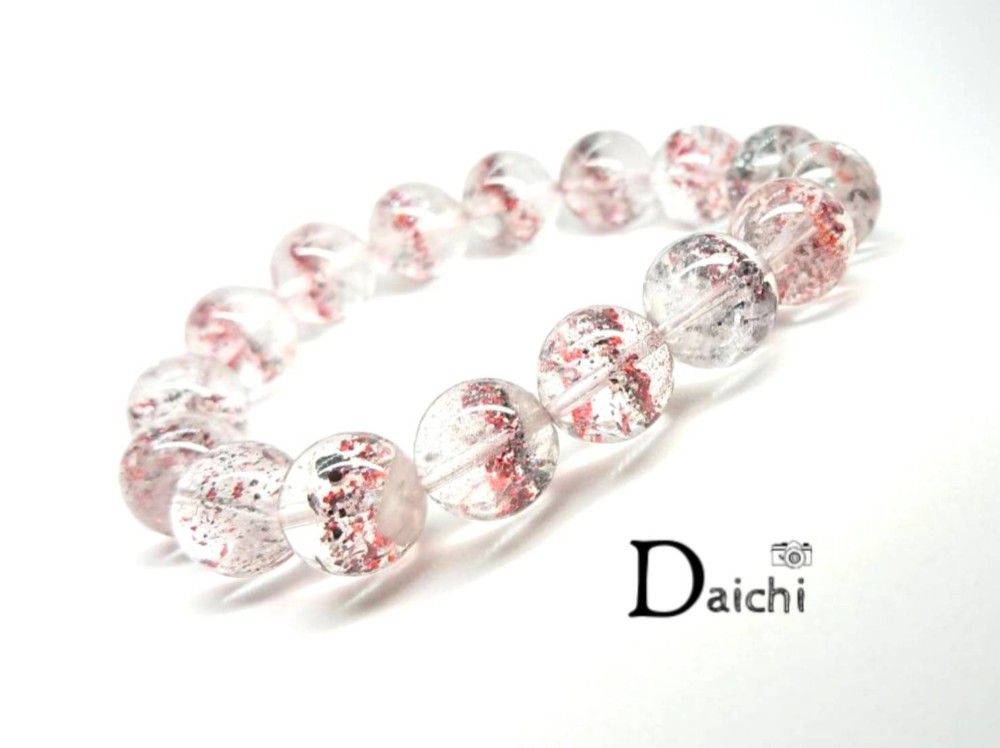 レピドクロサイトインクオーツ・５A（D-017）