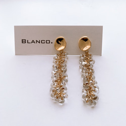 Blanco. じゃらじゃらロングピアス　メルティラウンド 1枚目の画像