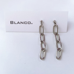 【大好評】Blanco. チェーンピアス 1枚目の画像