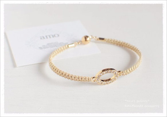 oval＊code　Bracelet G 1枚目の画像