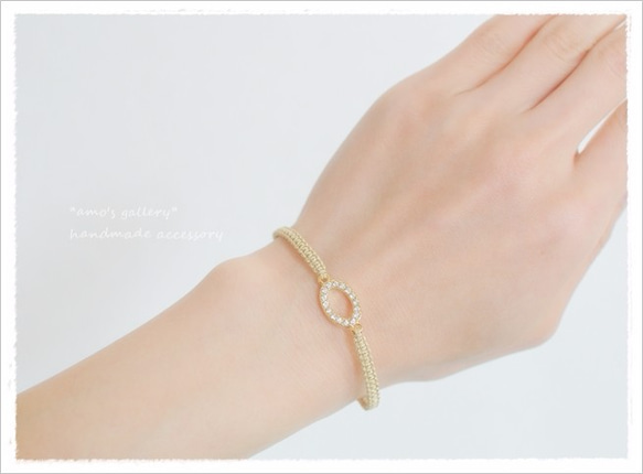 oval＊code　Bracelet G 4枚目の画像