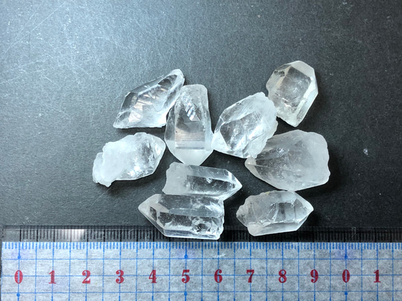 ブラジル産　ポイント水晶　原石50g ⑦ 5枚目の画像