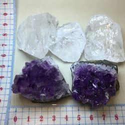 郵資功率石純化設置紫晶簇晶組 第4張的照片