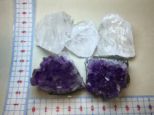 郵資功率石純化設置紫晶簇晶組 第4張的照片