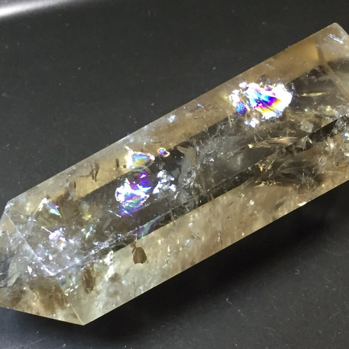 シトリン六角柱 虹入り 55g ① その他インテリア雑貨 blowmam 通販