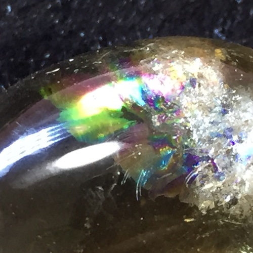 シトリン 握り石 虹入り 30g 送料無料 天然石 blowmam 通販 5518621