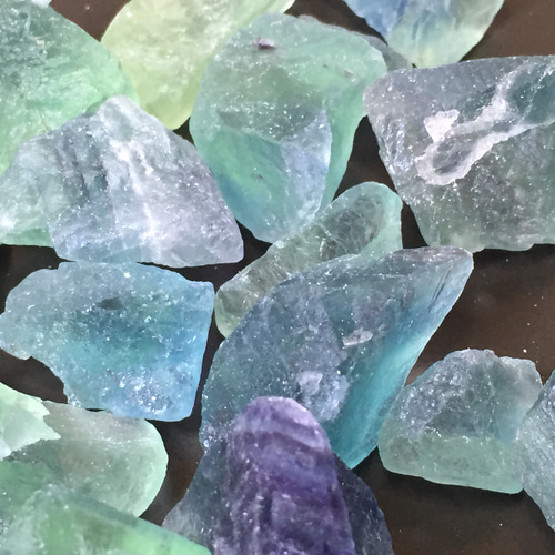 フローライト ラフロック 原石 100gセット ⑤ その他インテリア雑貨