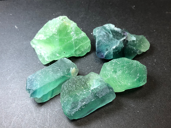 フローライト セット りゃ！メキシコ産 パープルカラー フロー
