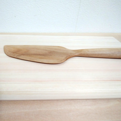 木のケーキナイフ（ヤマモモ/オイル仕上げ）　 3枚目の画像