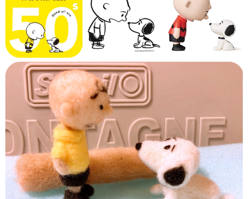 小池ユニバース 羊毛フェルト　サモエド　スピッツ 羊毛フェルト サモエド ミックス犬 スピッツ 壁掛 インテリア