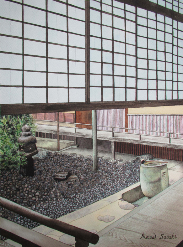 京都•禅庭の風景 1枚目の画像