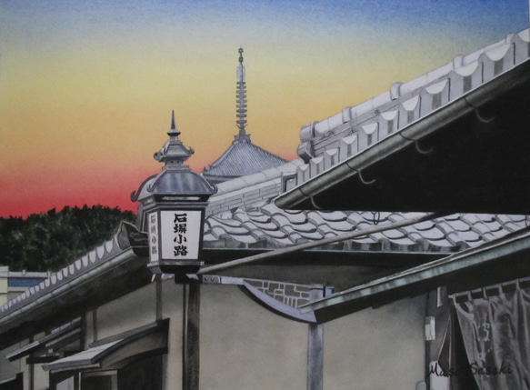 夕暮れの京都 1枚目の画像