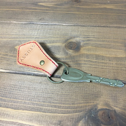 leather key holder stitch type 2枚目の画像