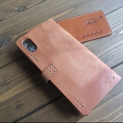 leather smart phon ワイルド　ホックタイプ 2枚目の画像