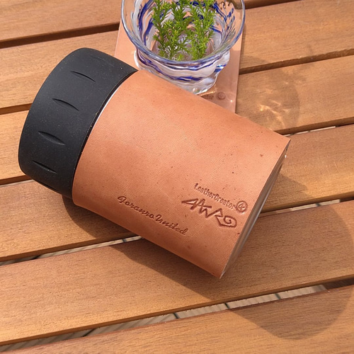 THERMOS サーモス 保冷缶ホルダー350ml缶用レザーカバーワイルド