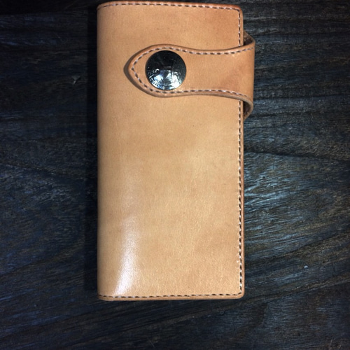 ミドル ロング ウォレット Ⅳ コンチョ 長財布 (革)アマチュア研究社  