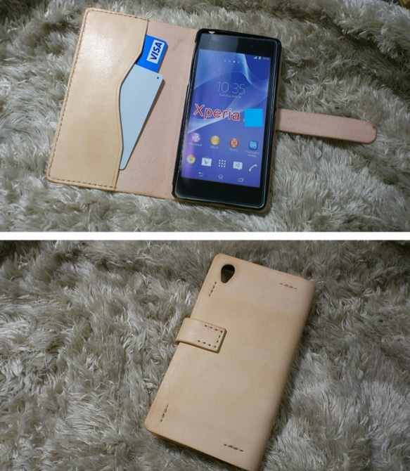 ダイヤモンドパイソン■コンチョ式レザースマホケース■プレミアム■栃木レザー ダイヤモンドパイソン□コンチョ式レザースマホケース