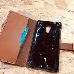 マグネットタイプ leather smart phon case Wild 2枚目の画像