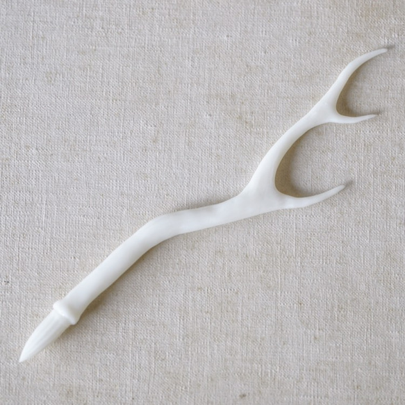 Resin pen "Deer Horn" ペン・筆記用具 323工房 通販｜Creema(クリーマ)