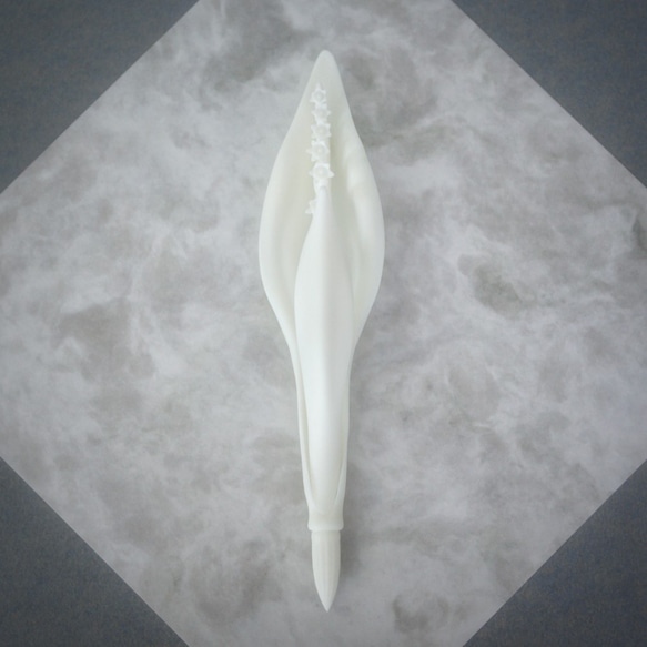 Flower Resin pen - May : Lily of the valley 1枚目の画像