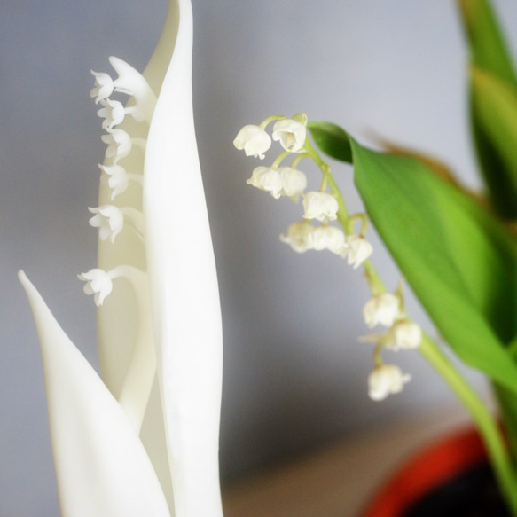 Flower Resin pen - May : Lily of the valley 3枚目の画像