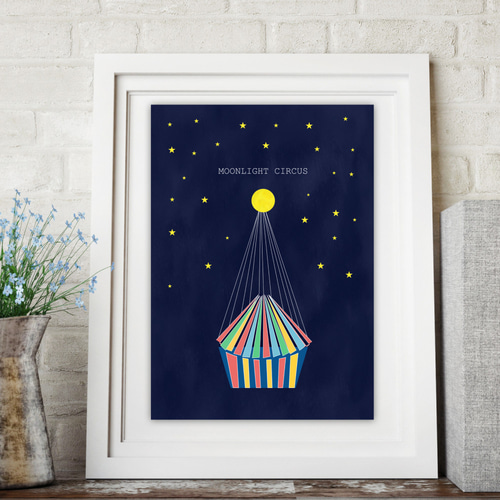 夜空/ポスター Amazon｜夜 絵画風 壁紙ポスター 風景 景色 90x60 cm 暗い空の