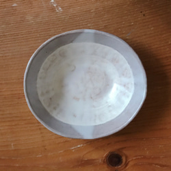 ふんわりと白い楕円皿 2枚目の画像