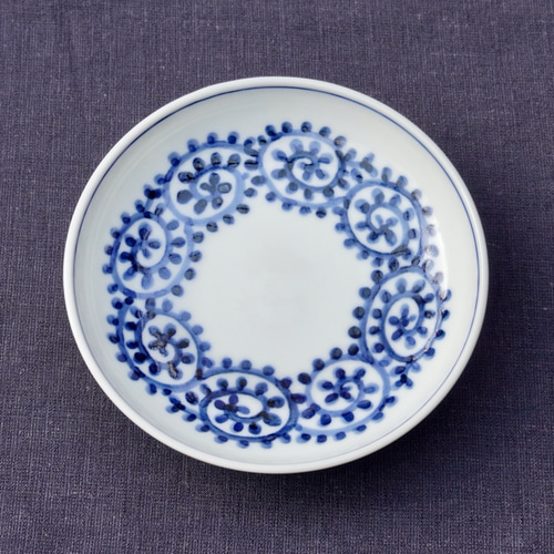 たこ唐草紋4寸皿 約12.6cm 小皿 ittou 通販 10536994｜Creema