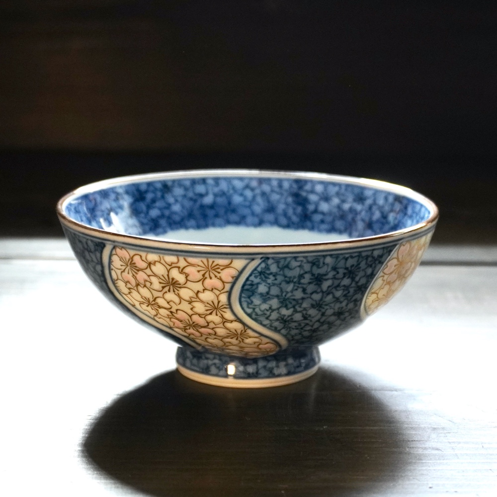 黒釉 塗り分け抹茶椀】mat222（J）和食器 陶芸 美濃焼 茶道具 抹茶茶碗