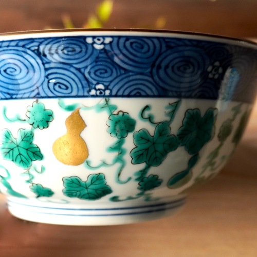 染付梅画紋 菓子鉢