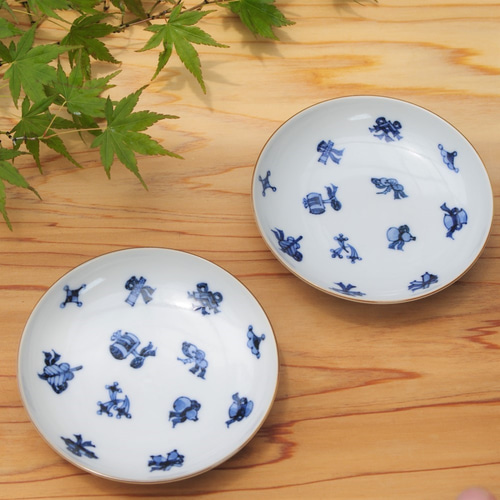 再販】染付宝紋銘々皿 約12.3cm 小皿 ittou 通販 9414570 再販】染付宝紋銘々皿 約12.3cm 小皿 ittou 通販 9414570