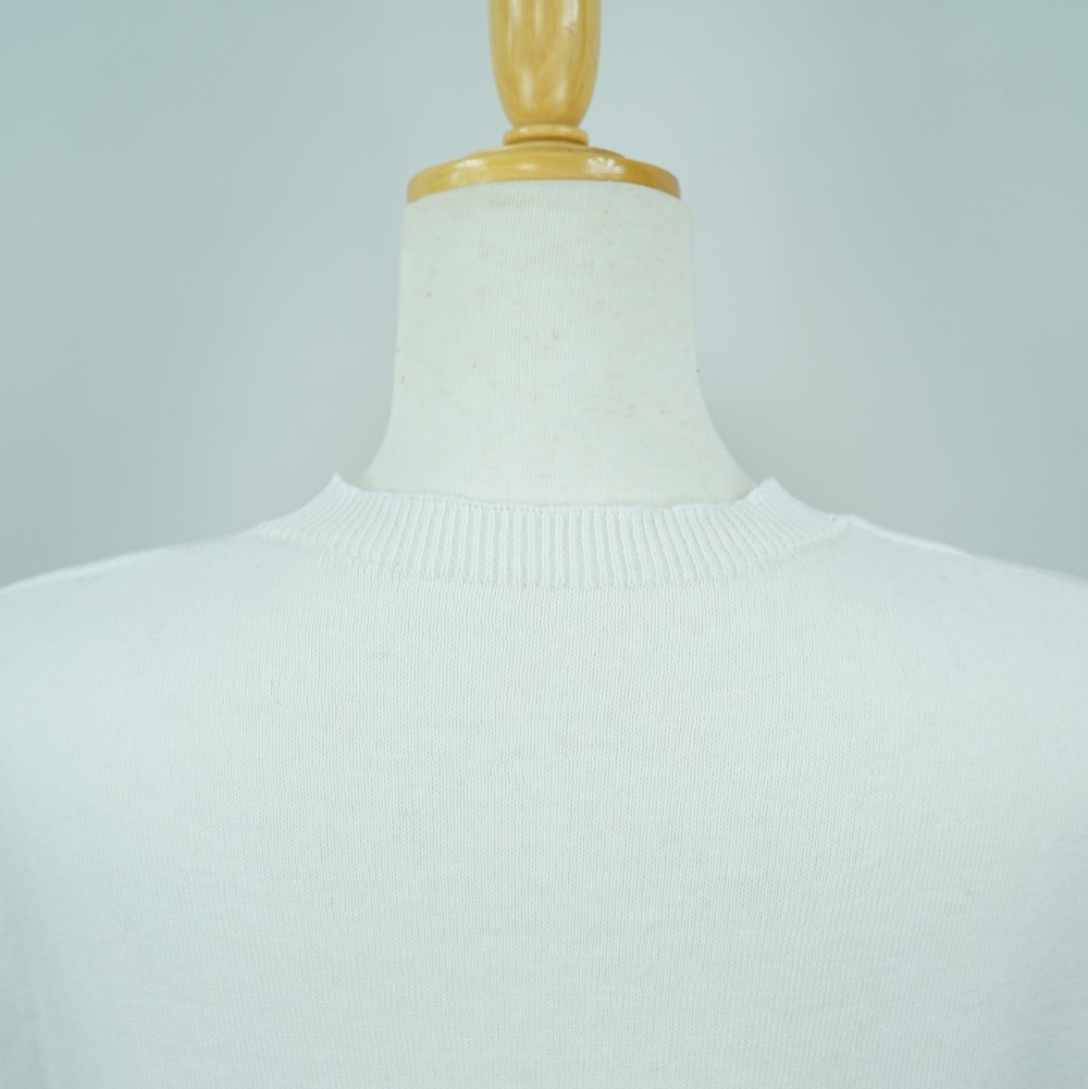 【i.e.わ】【日本製】新作 コットン/リネン ハイゲージノースリーブワンピース 洗いソフト加工 オールシーズン